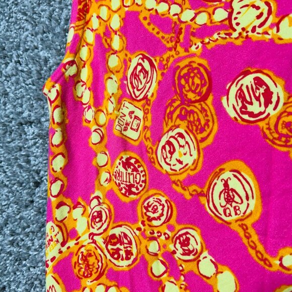 Lilly Pulitzer Womens Sz S Sleeveless Cowl Neck Tank Top - Picture 7 of 9